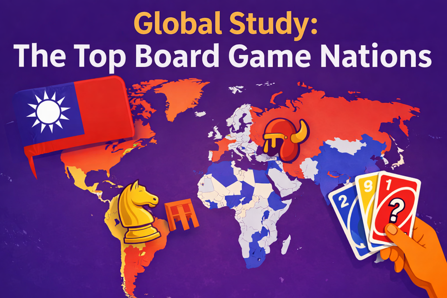 World’s most board game-obsessed countries revealed – Playiro.com study